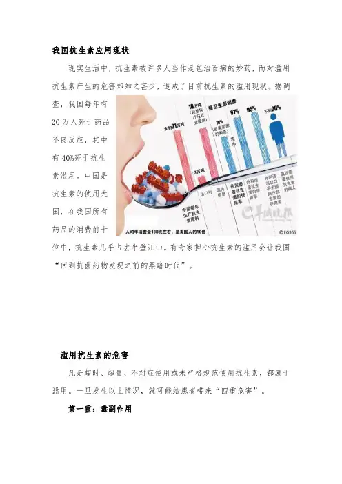 抗生素滥用危害