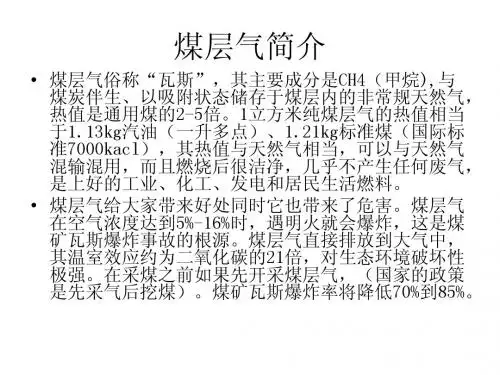 煤层气