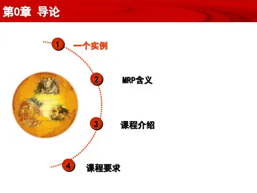 MRP原理及其应用