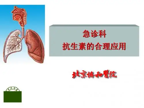 抗生素合理应用(全)