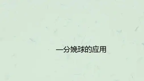 快乐孕育孕妇学校特色教程 有备分娩之分娩球的应用课件