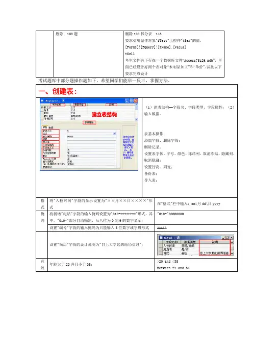 access查询