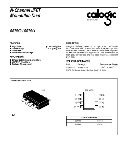 SST440中文资料