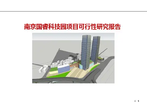 南京国睿科技园可行性研究报告