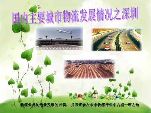 国内主要城市物流发展情况-深圳(精)