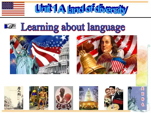 人教版高中英语选修八课件:Unit 1 Learning about language(共34张PPT)