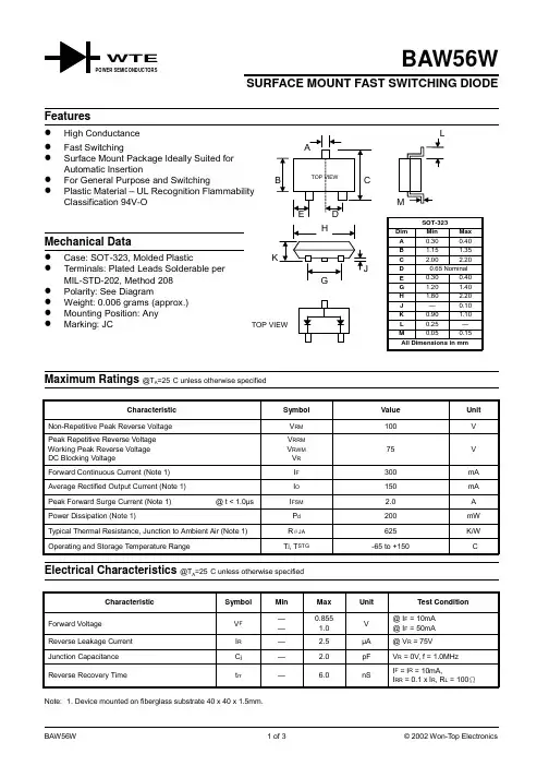 BAW56W-T1中文资料