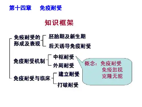 医学免疫学：第十四章 免疫耐受-贺晓燕