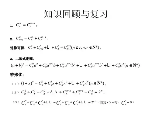 二项展开式系数与二项式系数