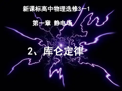 1.2库仑定律上课用效果好