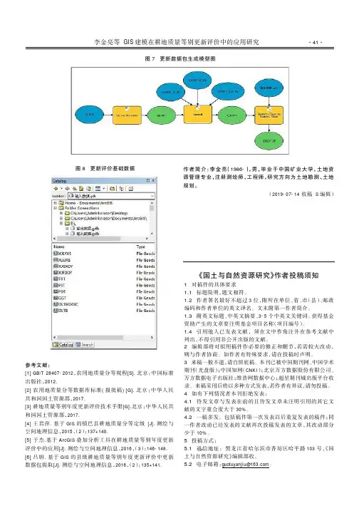 《国土与自然资源研究》作者投稿须知