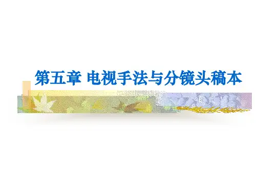 电视手法与分镜头稿本