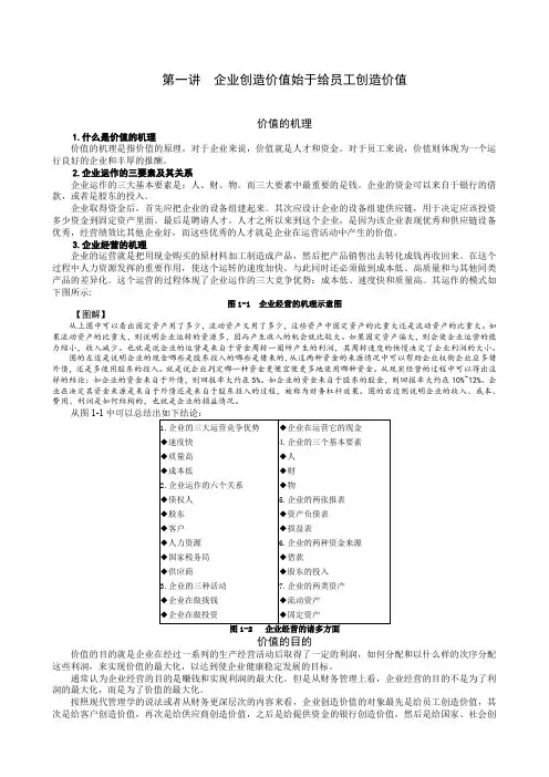 企业价值