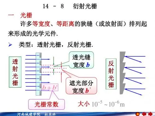 14章波动光学第四讲(8 9 10 11)