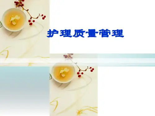 护理质量管理与安全