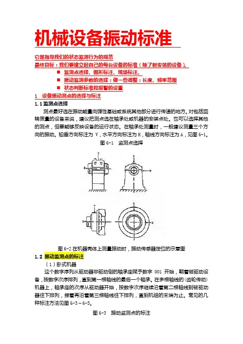 机械设备振动标准