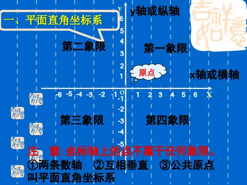数学平面直角坐标系教案课件.ppt