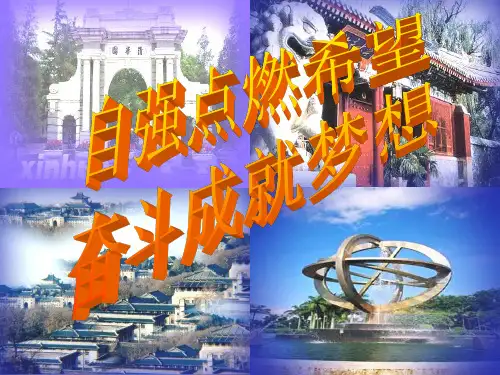 自强点燃希望奋斗成就梦想PPT课件