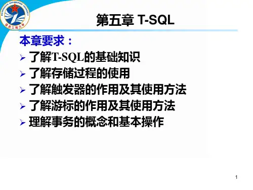 数据库原理及应用PPT课件