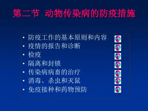 传染病防治措施ppt课件
