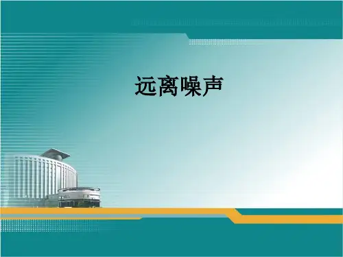 远离噪声ppt课件