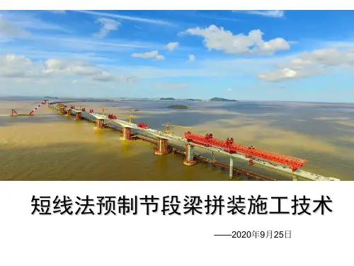 短线法预制节段梁拼装施工技术2020