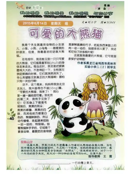 可爱的大熊猫