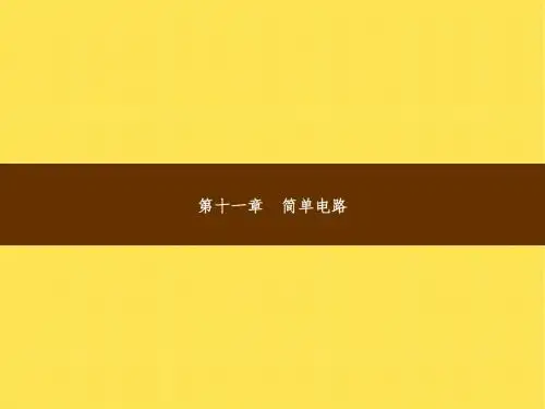 11.1第十一章 简单电路