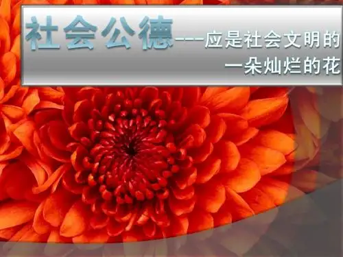 社会公德