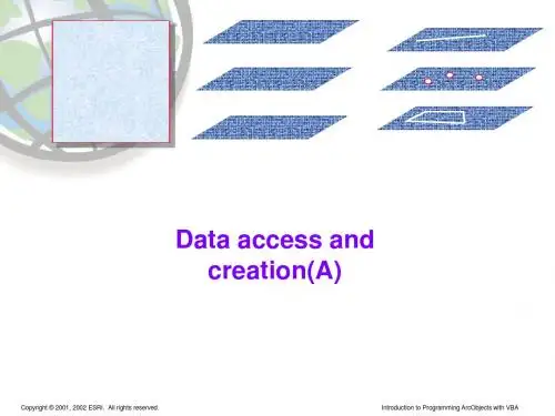 1.4 Data access and creation