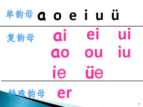 前鼻韵母aneninunün精ppt课件