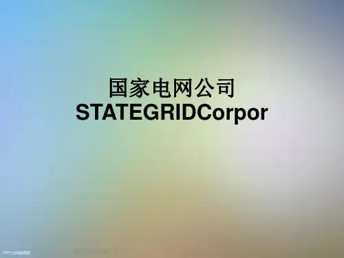 国家电网公司STATEGRIDCorpor