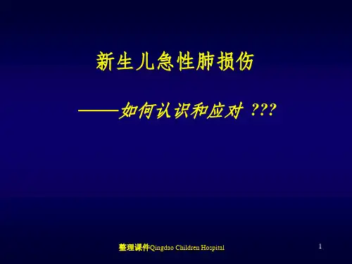 《新生儿肺损伤》