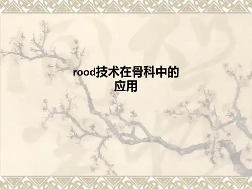 rood技术在骨科中的应用