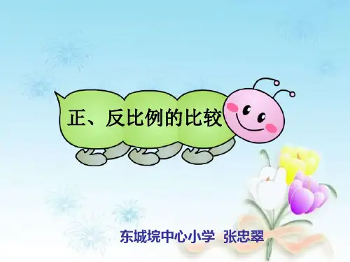 正反比例的比较课件ppt.ppt很不错