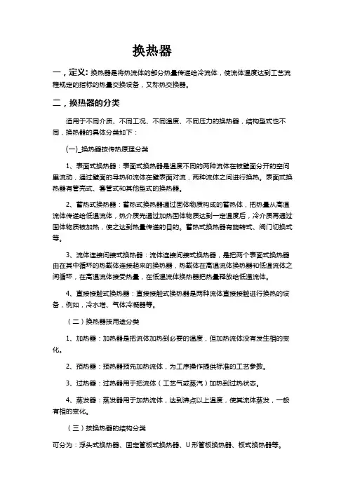 换热器介绍