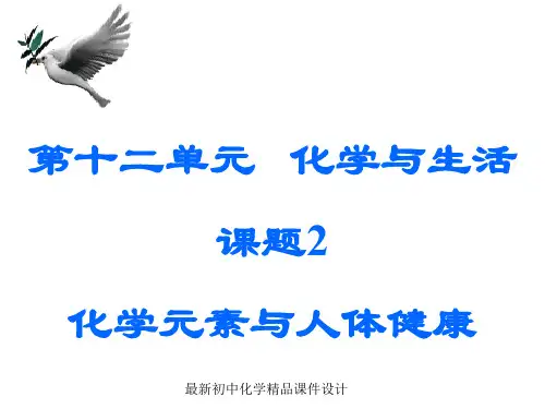 人教版五四制初中化学九年级下册《13课题2 化学元素与人体健康》PPT课件 (10)