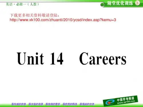 2010年英语 北师大版 必修5 Unit14 lesson 1 your chorce