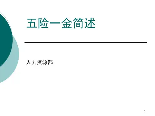 社保公积金知识培训PPT课件