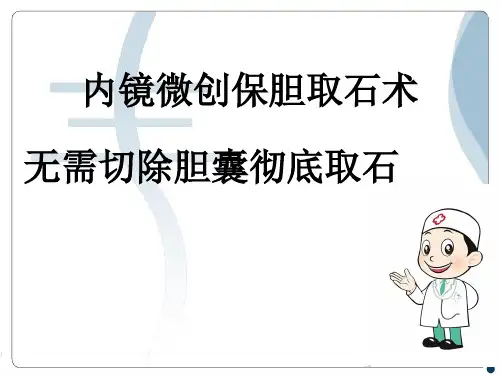 内镜微创保胆取石术演示文档.ppt