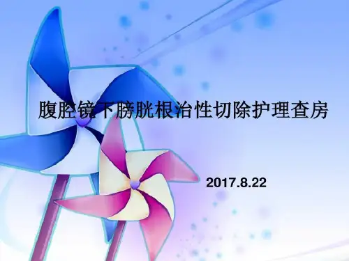 全膀胱切除护理查房共35页