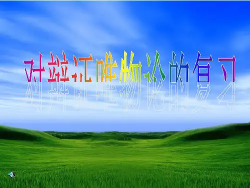 “唯物论”知识结构图共23页