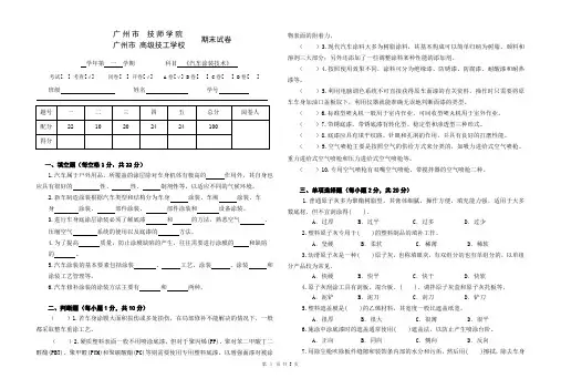 汽车涂装技术-A