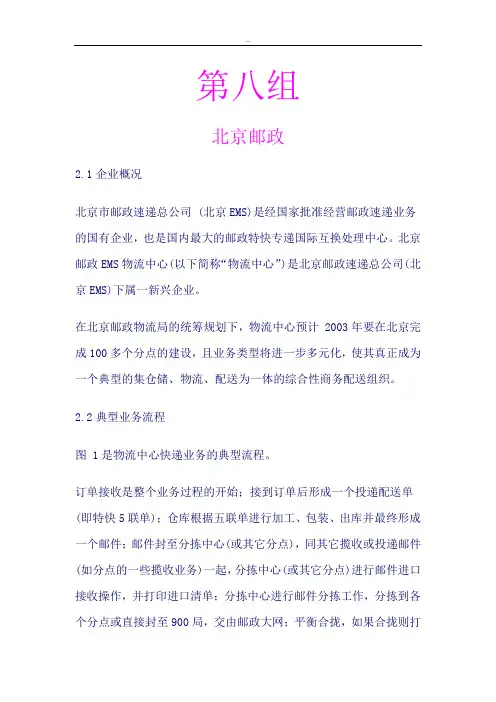 中国邮政管理信息系统
