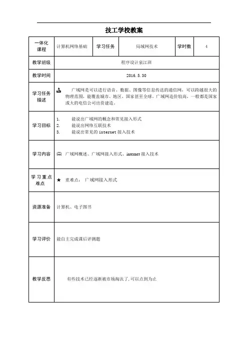 广域网技术 2