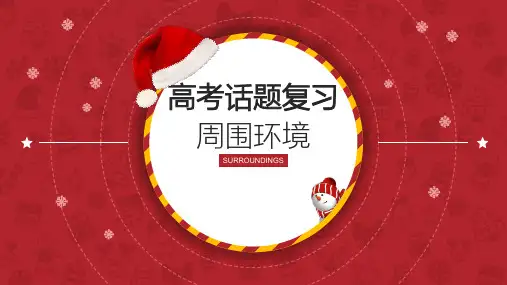 高考英语二轮复习-话题作文(共32张PPT)