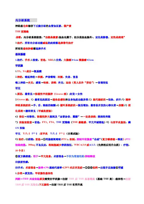 15.2013年大苗l老师笔记.内分泌