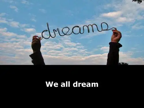 英语课前演讲Dream