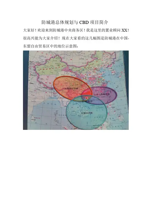 防城港总体规划与CBD项目简介(回报率)新