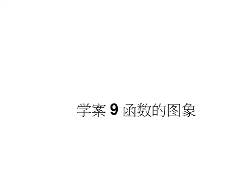 《名师伴你行》系列高考数学(理)一轮复习配套精练课件第二编函数与导数学案9函数的图象